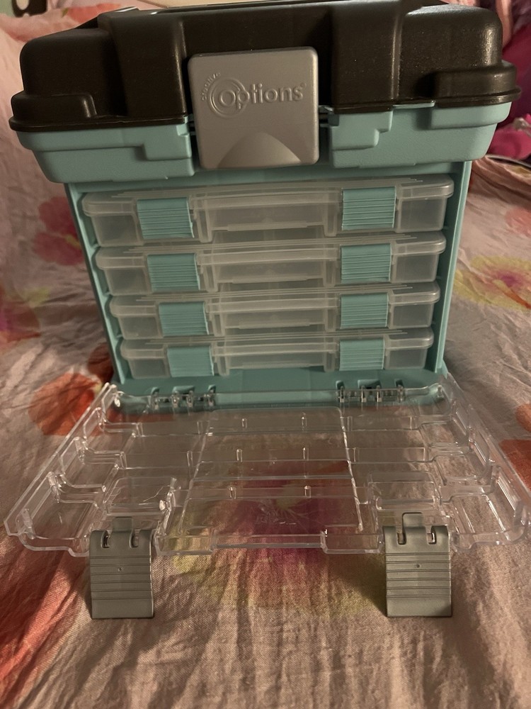 Grab N Go Storage case comes with 4 removable utility boxes