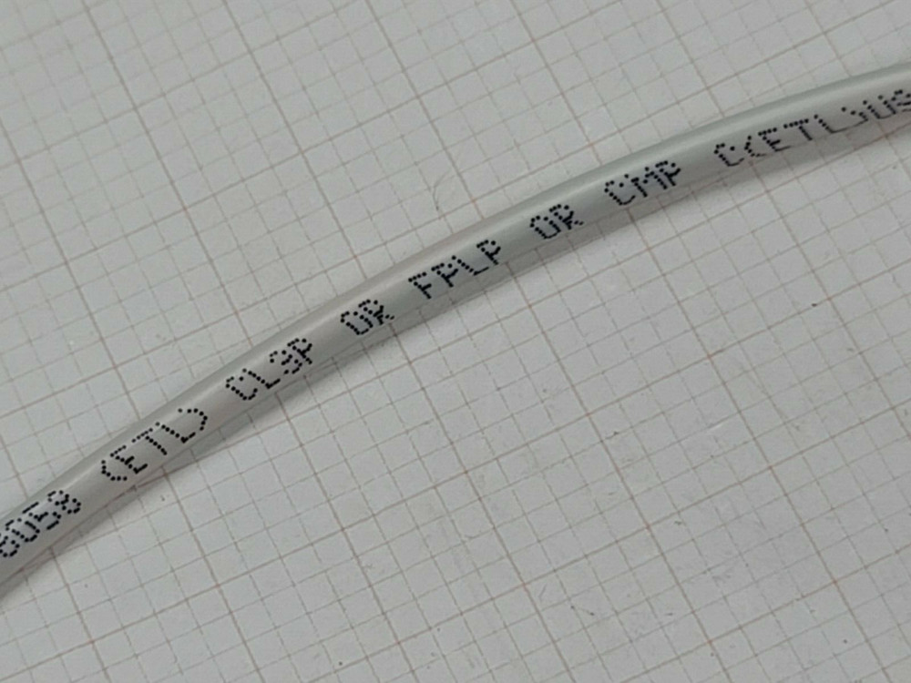 Honeywell Genesis 3107 22/8C Stranded Security/Control Cable Plenum White /50ft