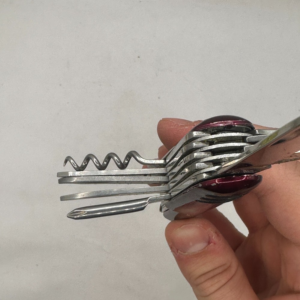 VINTAGE STAINLESS STEEL7 FUNCTION MULTI-TOOL