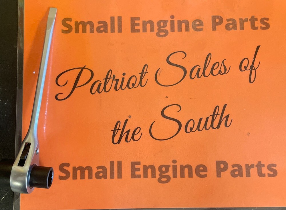 Scrench 13 & 19mm Ratchet Chainsaw Combi Spanner Tool