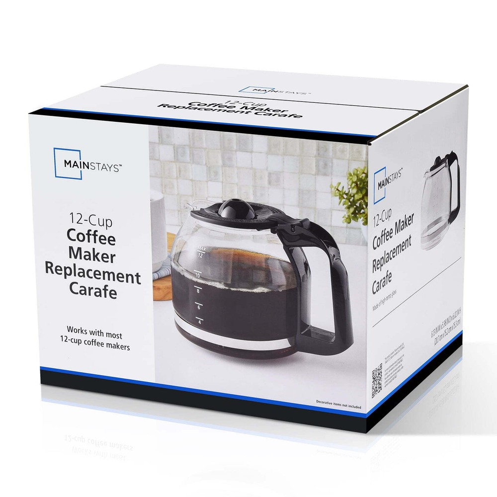 12 Cup Glass Replacement Carafe