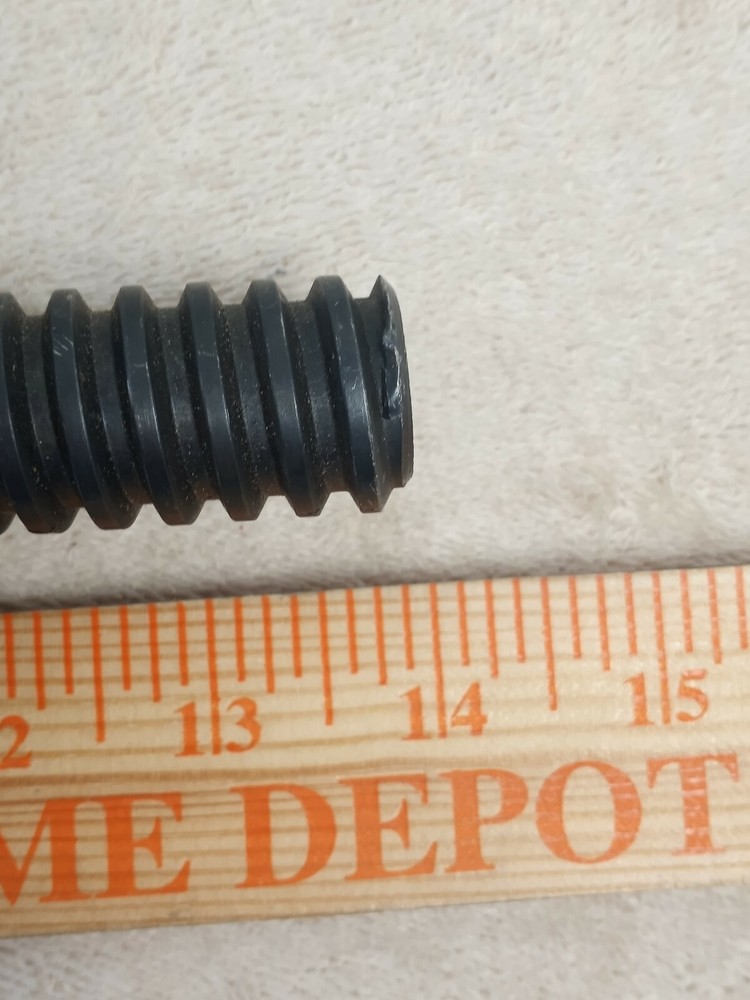 14" Barbell Regular Threaded Dumbbell Handles, Black 1 Pc