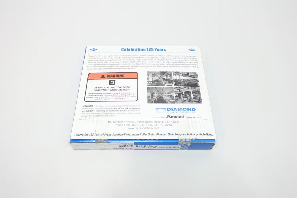 Diamond X-1282-010 Single Roller Chain 10ft
