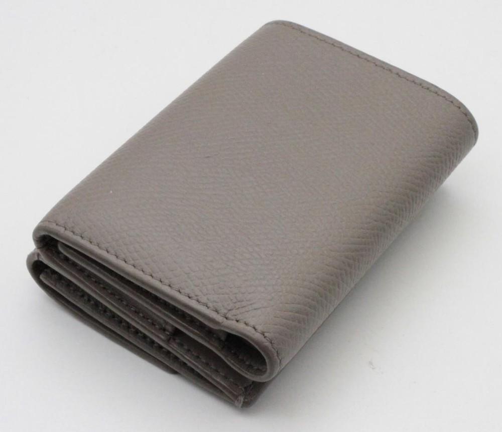 CELINE Folded Compact Wallet Excellent Condition From Japan