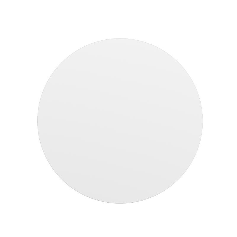 36'' Round Restaurant Table Top with White or Gray Reversible Laminate Top