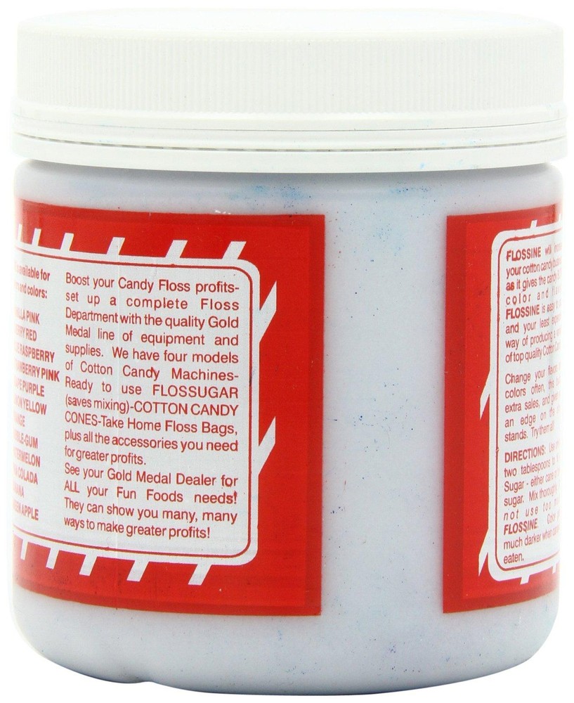 Gold Medal Flossine Can, Blue Raspberry