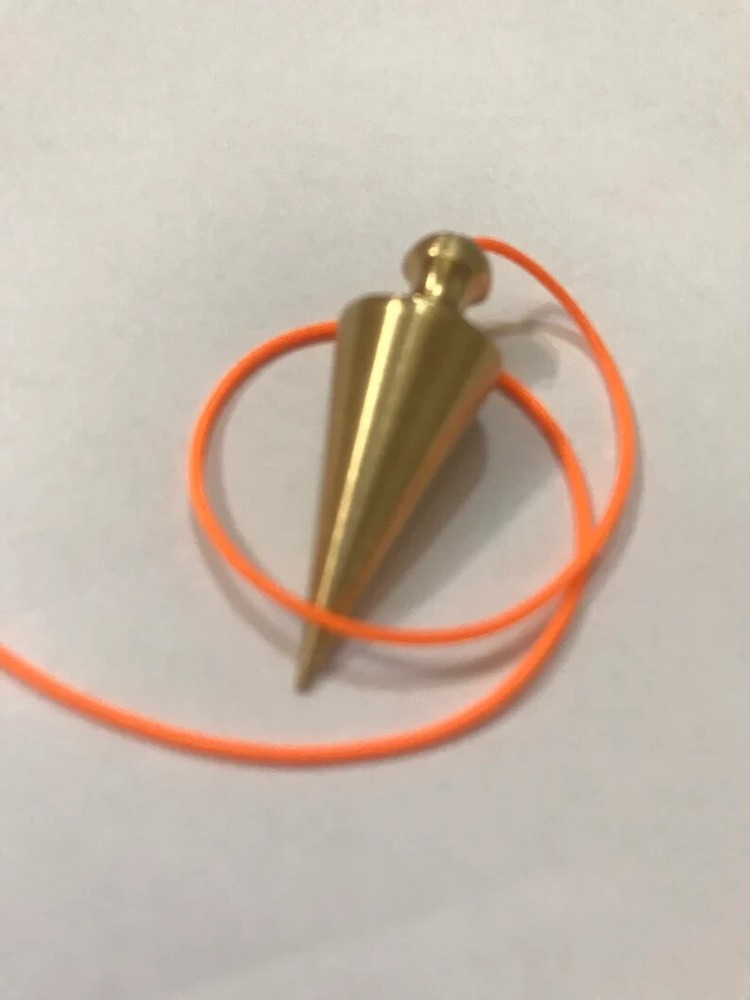 Chambered PENDULUM Brass Dowsing Pendulum Handmade Healing Dowsing