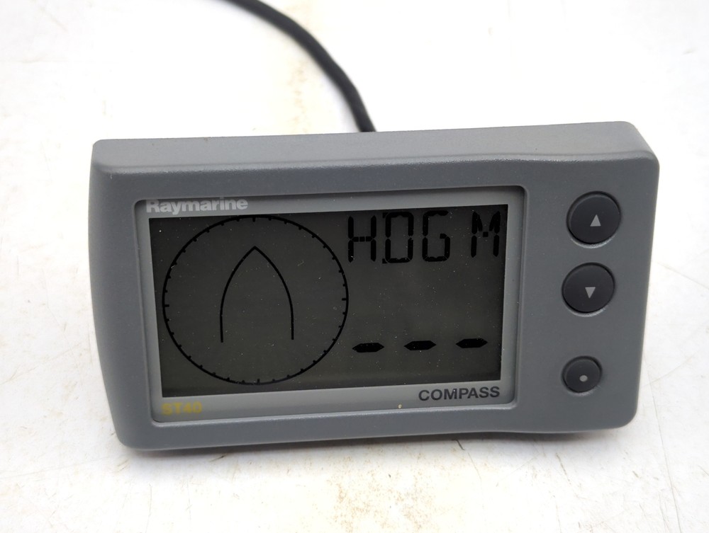 Raymarine ST40 E22048 Boat Marine Electronic Compass System Display