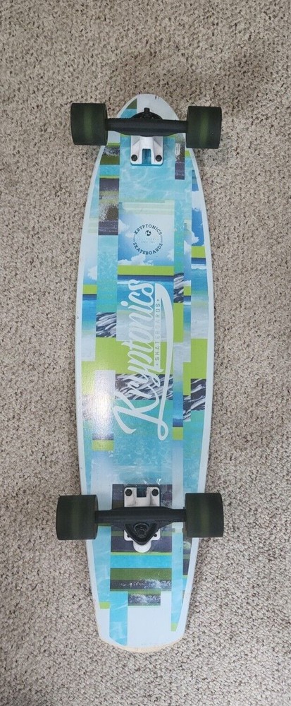Kryptonics longboard skateboard Blue Sky California
