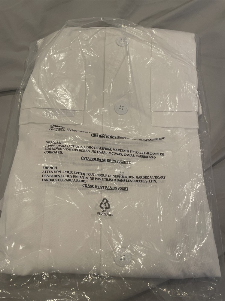 White Lab Coat Size Small