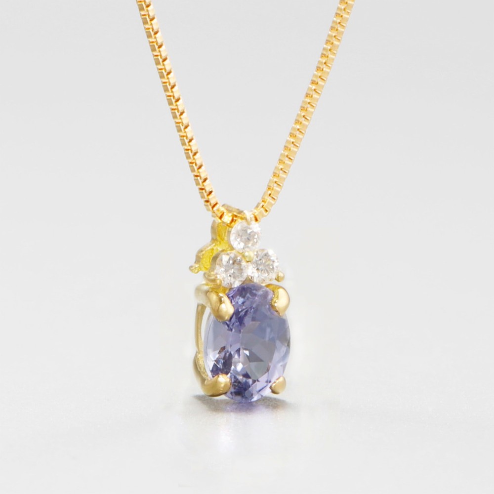 Tria Tanzanite Necklace (c0675tz)