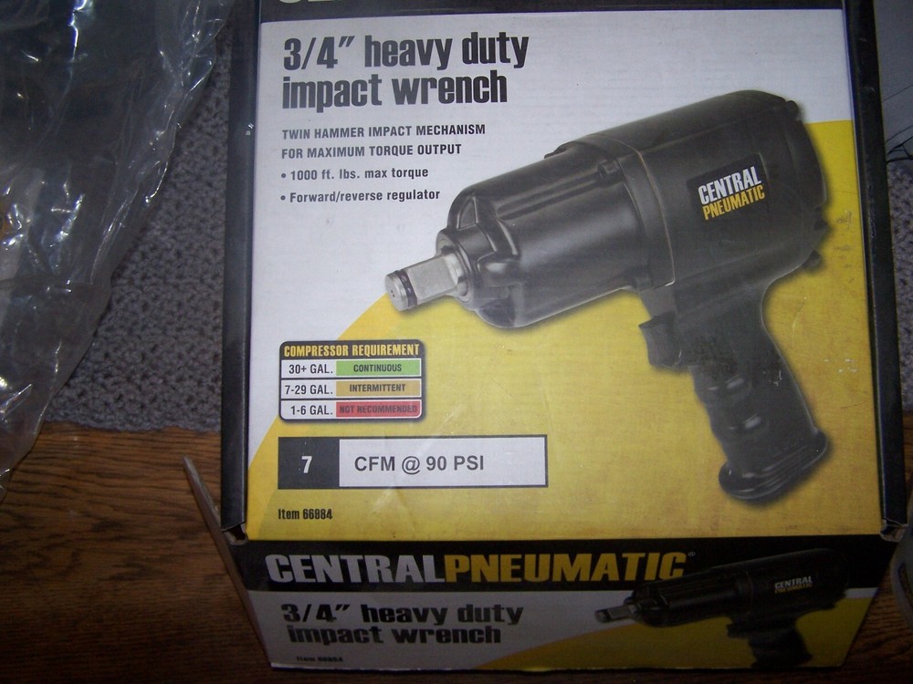 3/4" Heavy Duty Impact Wrench