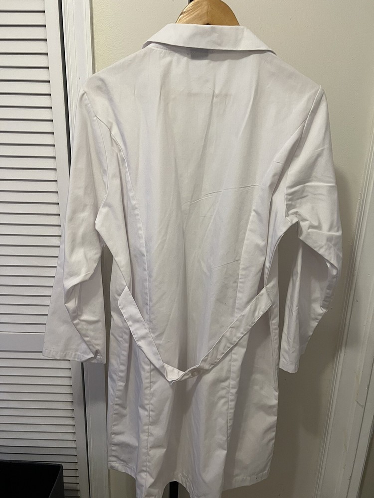 Lab coat, white Large Size