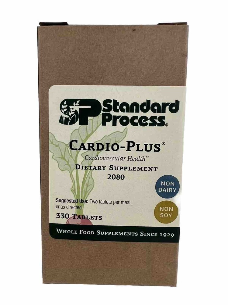 Standard Process Cardio Plus, 330 Tablets - Exp. 07/2027