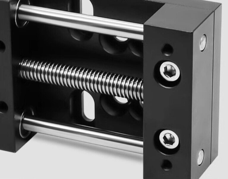 X- Axis 80A-DB100 Manual Linear Stage Translation Displacement Platform 80x100mm