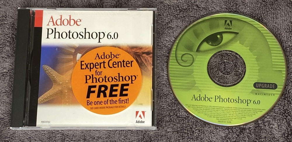 Adobe Photoshop 6.0 for Macintosh