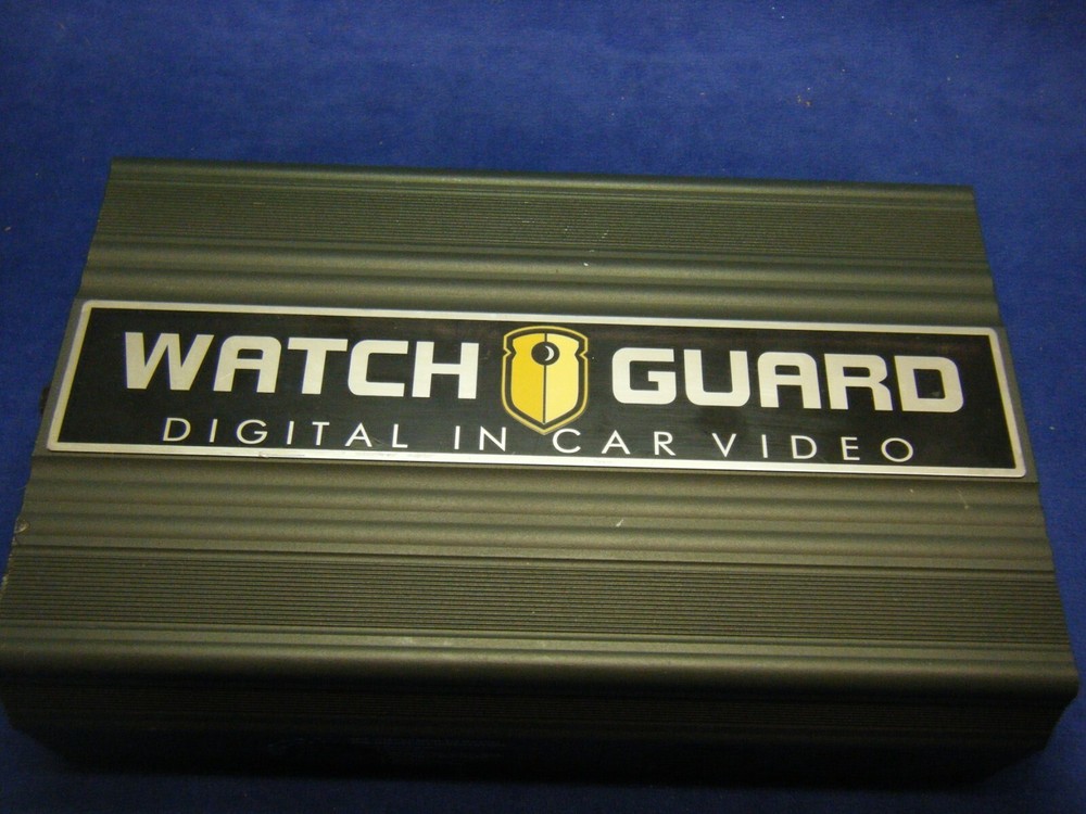 WATCHGUARD DV-1 IN-CAR VIDEO SYSTEM . REFURBISHED BY ELECTRONIC TECHS