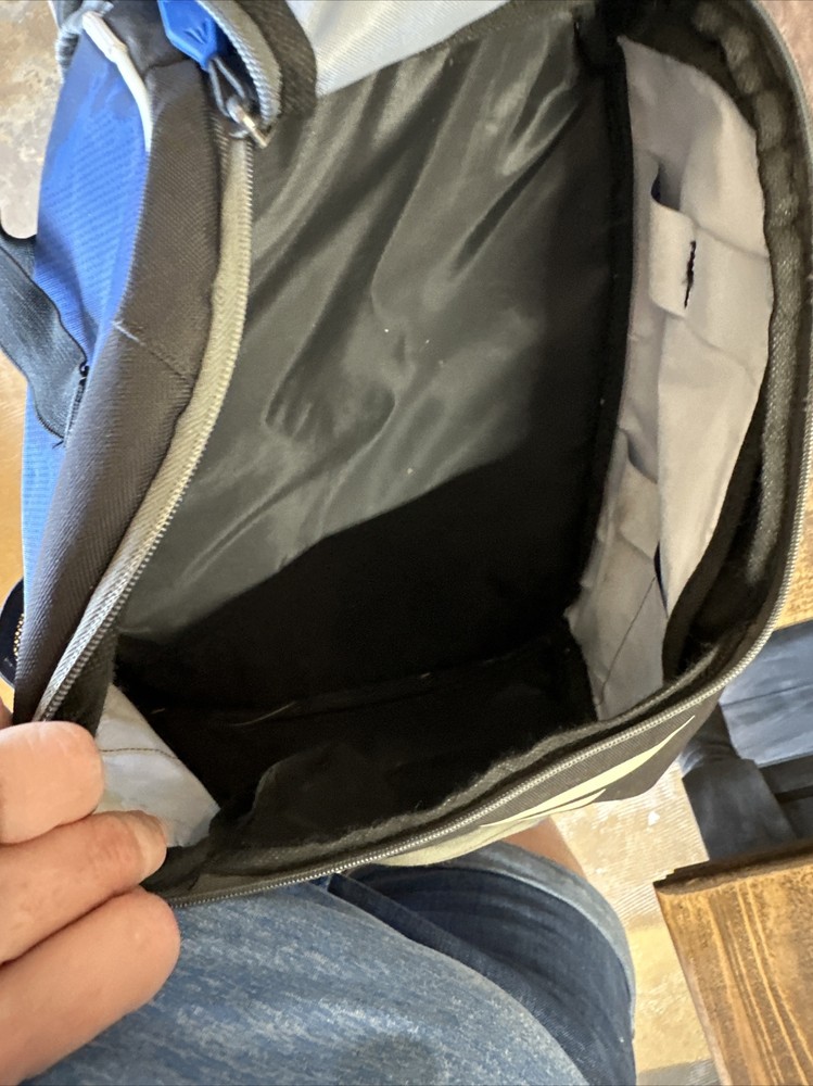 Easton Game Ready Baseball Softball Backpack Grey Blue Black Camo