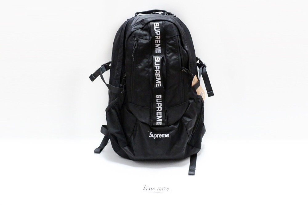 Supreme FW22 Black Backpack Rare