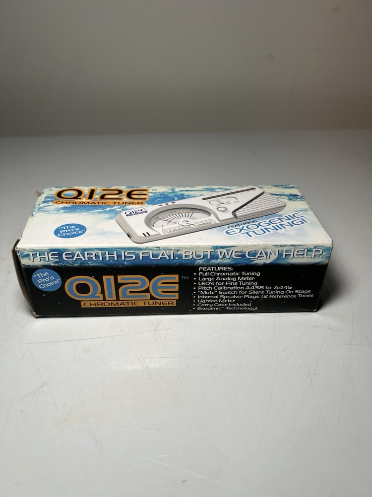 Q12E Chromatic Tuner with Real Meter Movement, Pro's Choice