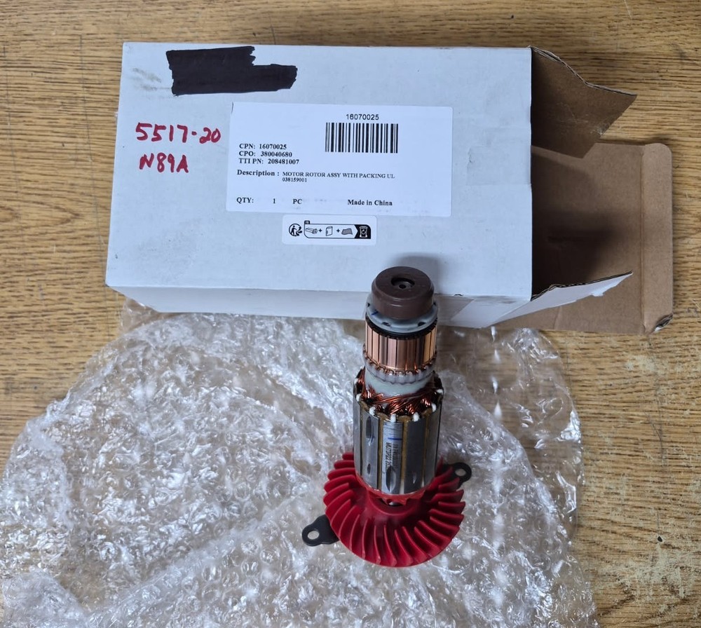Milwaukee 120V Armature Assembly #16-07-0025