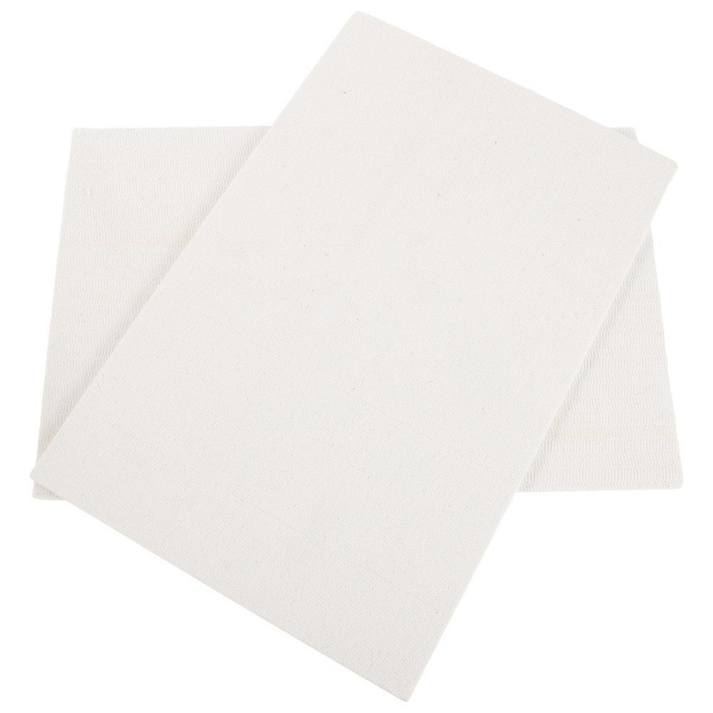2 Pcs Fireplace Refractory Panels Stove Heat Barrier Insulation Board