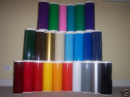 12"  Self Adhesive Vinyl, 10 Rolls@ 10 feet