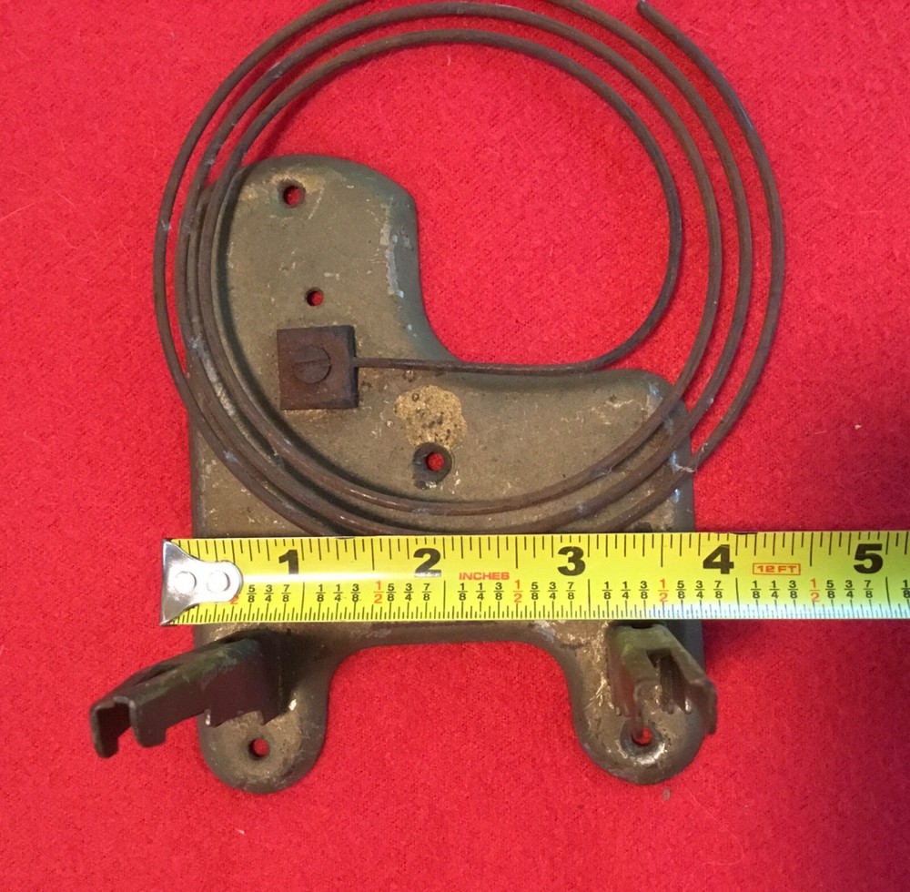 Vintage Clock mounting bracket for wall clock with gong