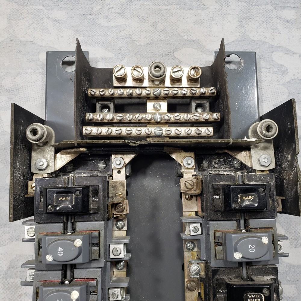 Underwriters Laboratories Electri Center Pushmatic 3 Wire System 200 Amps...