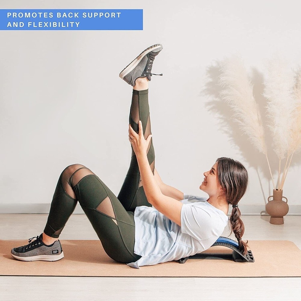 Bellevue Portable Chiro Board Back Cracker for Back Pain Relief - Back Stretcher
