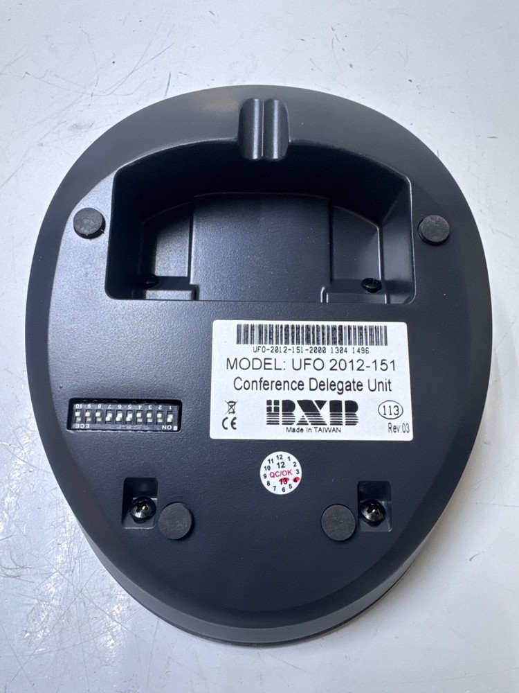 BXB UFO 2012-151 & WM-48B1R DELEGATE'S MICROPHONE CONSOLE.