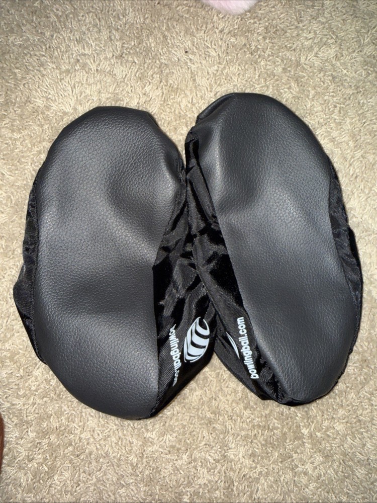Brunswick Shoe Shield Bowling Shoe Covers Black Size Small