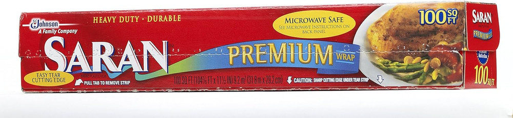Plastic Wrap, 100 Sq Ft