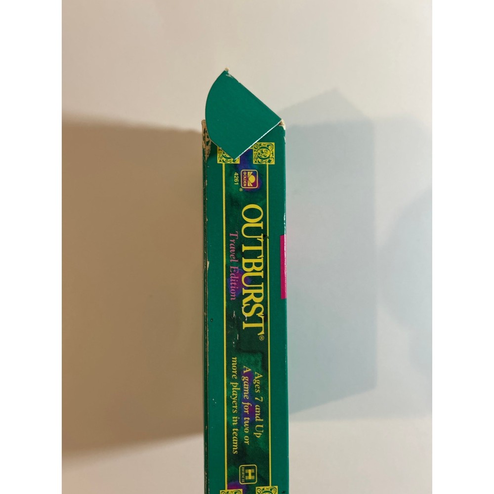 Outburst travel edition open box - complete