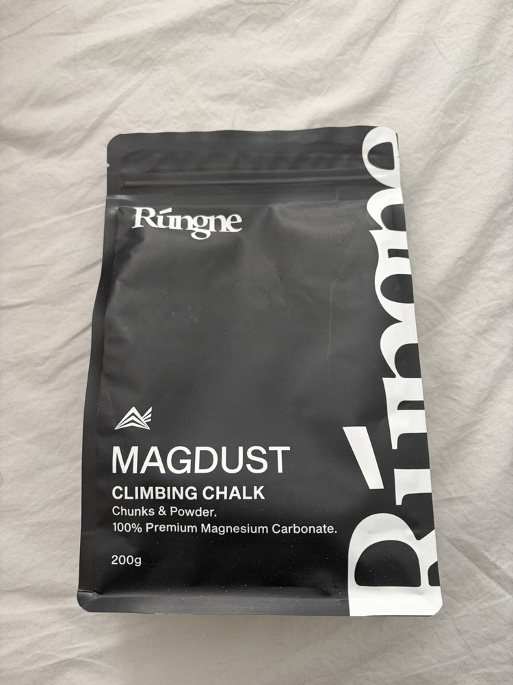 Rungne Magdust Climbing Chalk 200g Premium Magnesium Carbonate