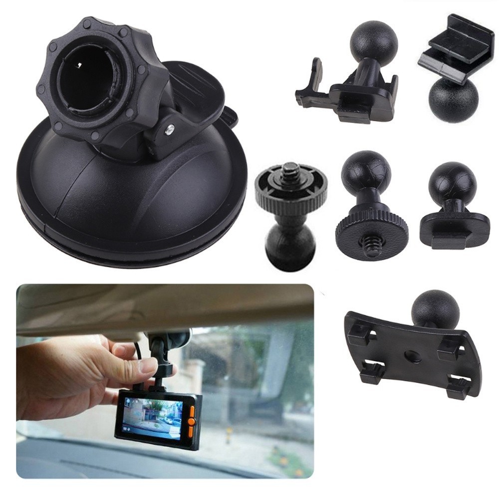 High Quality Driving Recorder Bracket Car 6 * Adapters Plastic Material