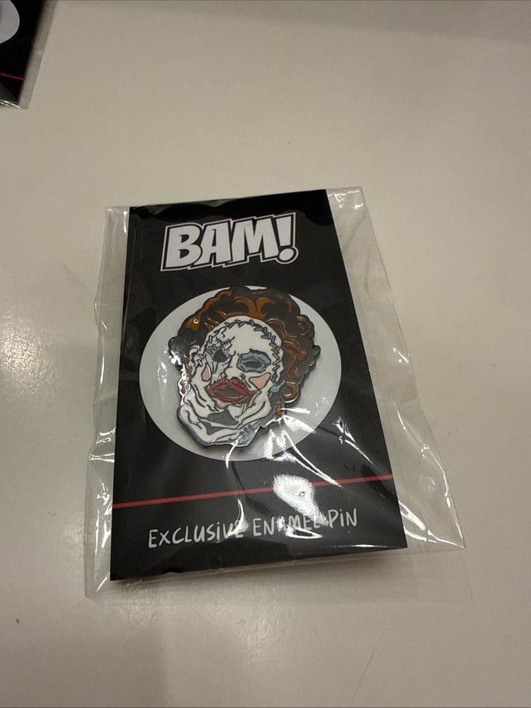 Bam Box Horror Exclusive 4 Enamle Pins NEW