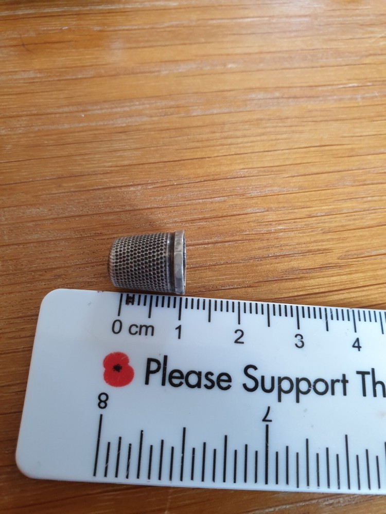 Antique Solid Sterling Miniatures Thimble