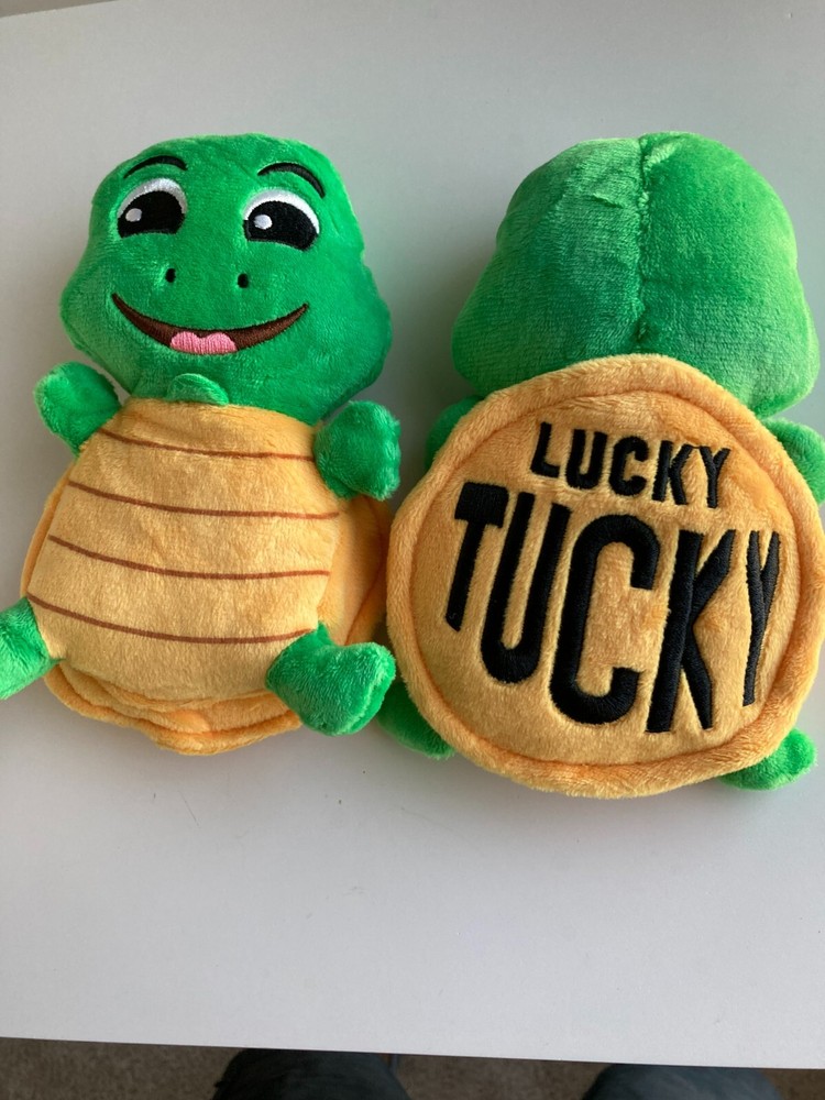 stuffed toy turtle good luck charm