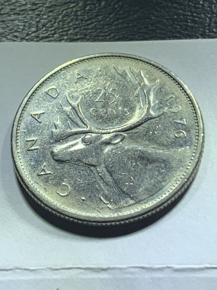 1976 25cent Canadian (#1034)