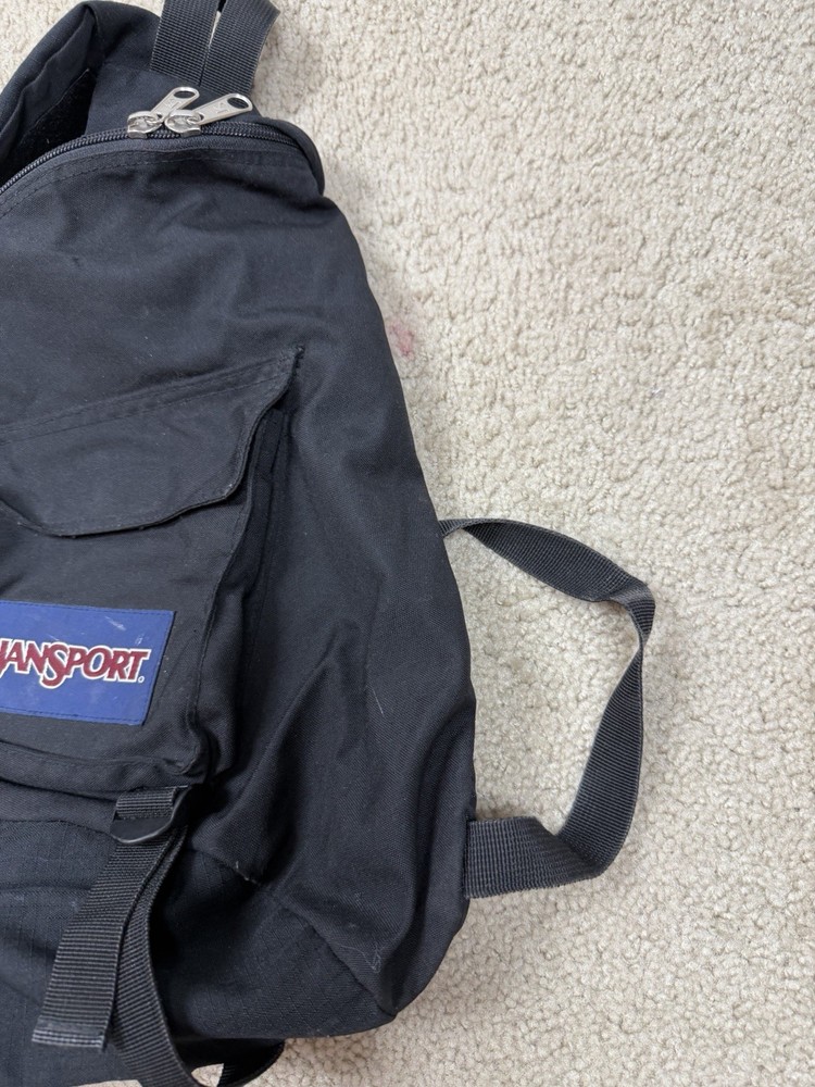 JanSport Sling Bag One Strap Backpack Shoulder Bag Black