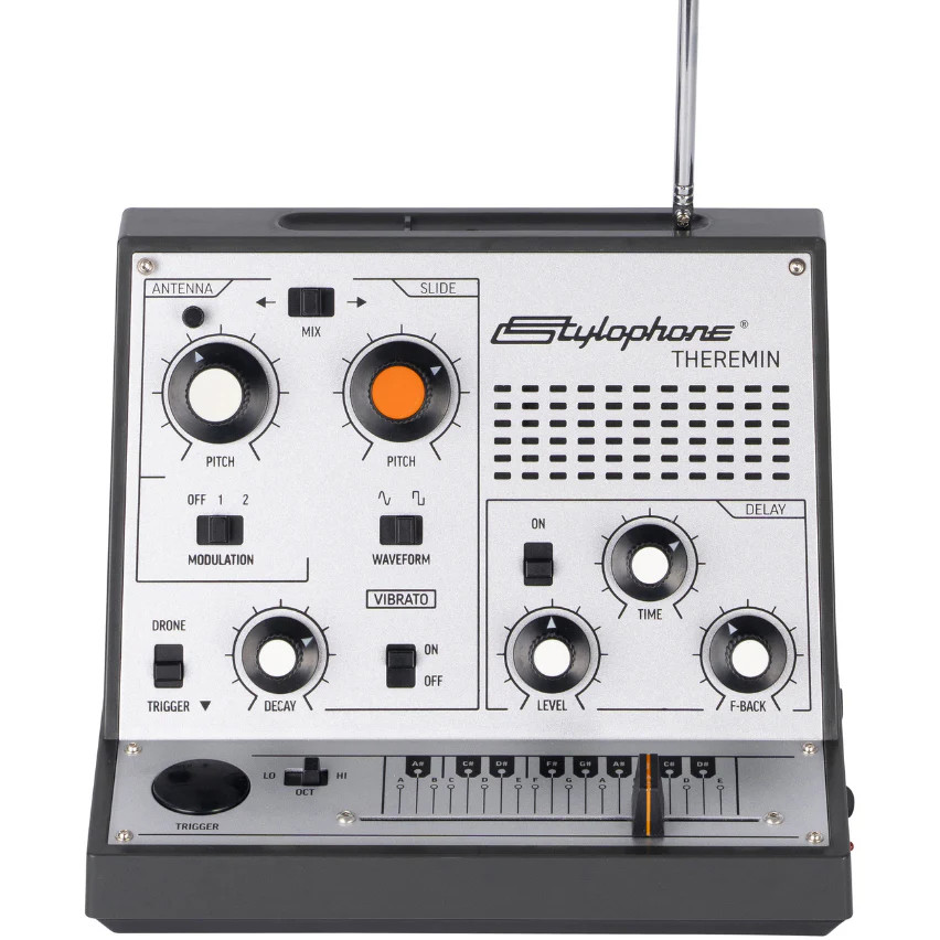 Stylophone Theremin Portable Touch Sensitive Synthesizer