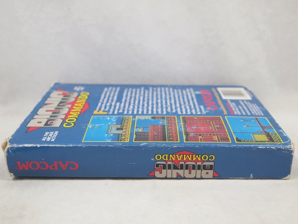 Bionic Commando (Nintendo Entertainment System | NES) BOX MANUAL & INSERTS