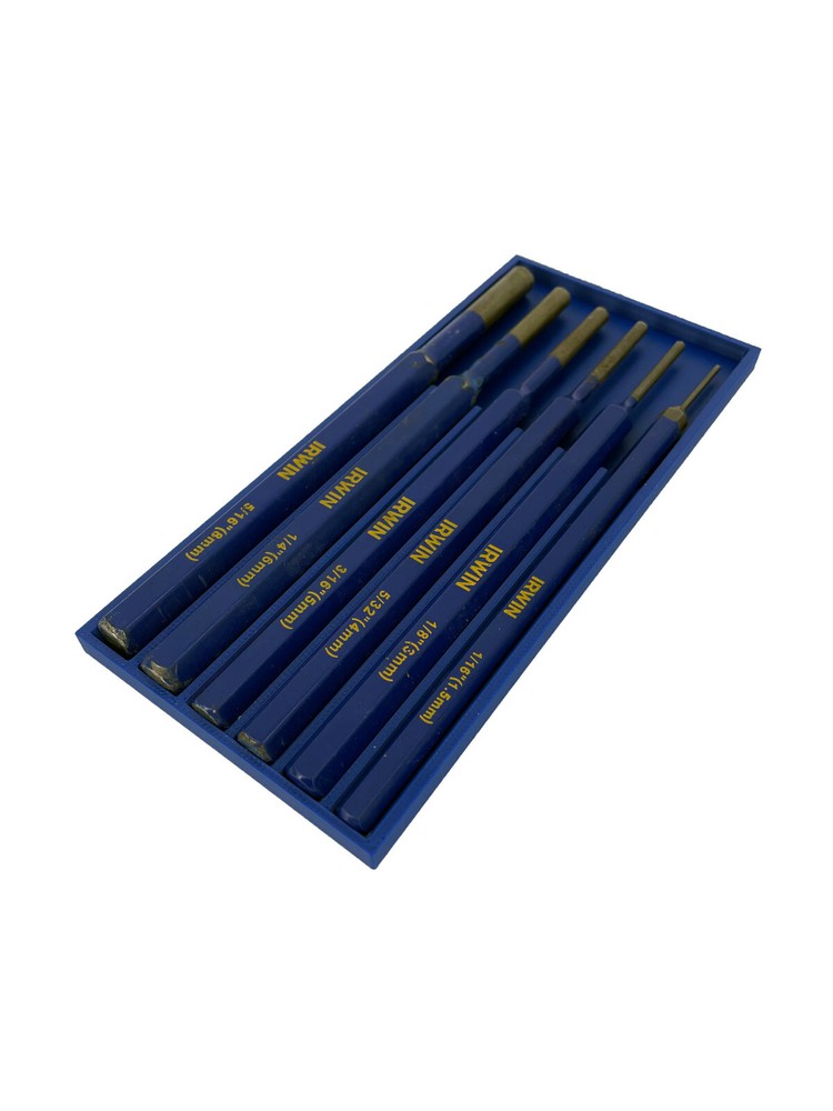 Irwin Pin Punch Set Tool Box Chest Tray Organizer