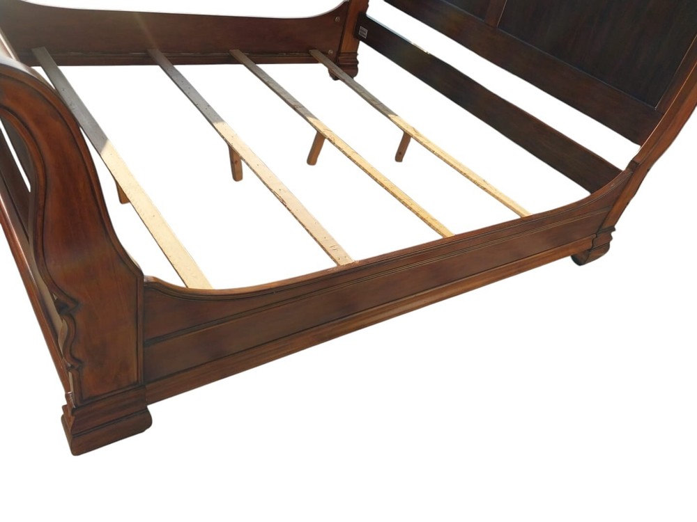 Ethan Allen Tuscany Sleigh Bed King Bed Frame
