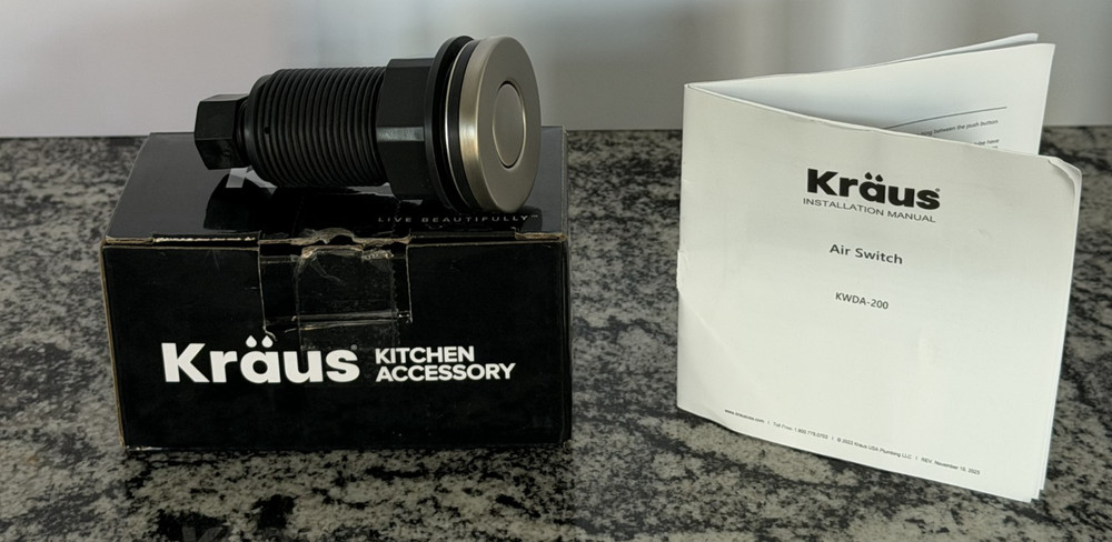 Kraus Air Switch Button KWDB-20BB