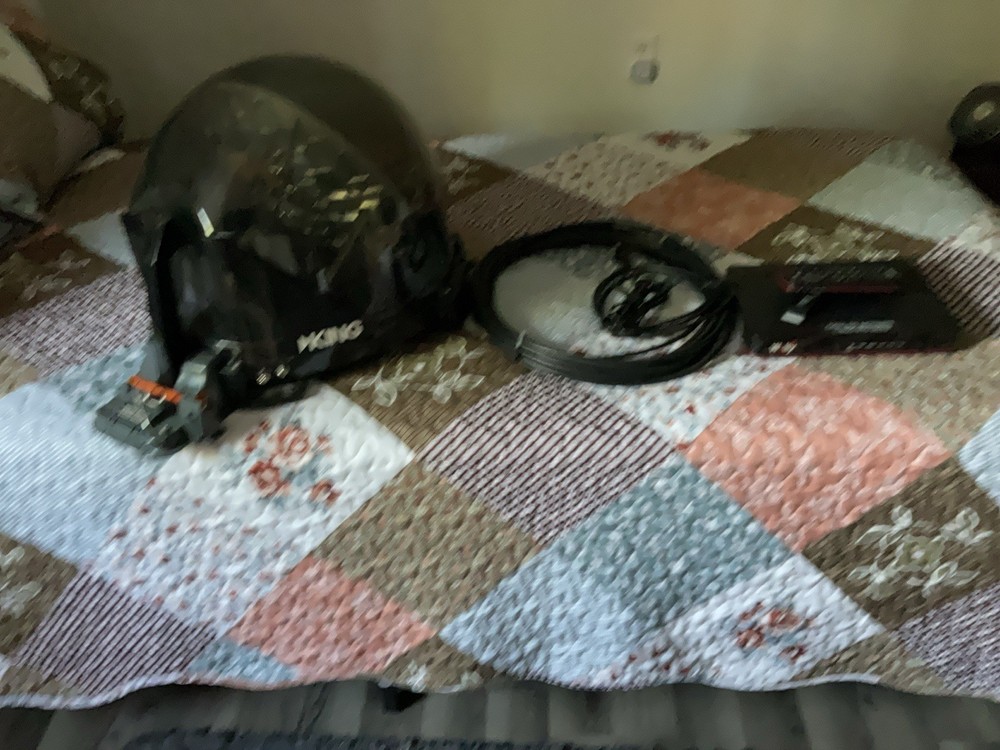 Dish Network Wally Receiver and King Satellite  Dish
