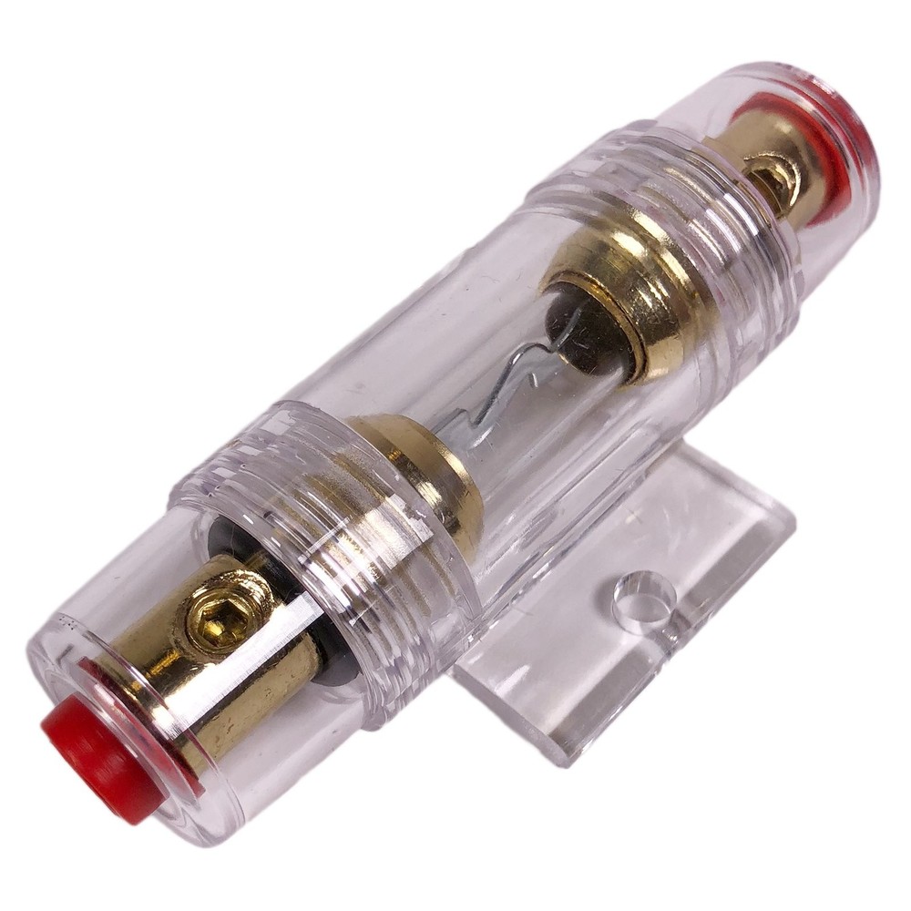 Complete 2500W Gravity 4 Gauge Amplifier Installation 4 GAUGE, / RED