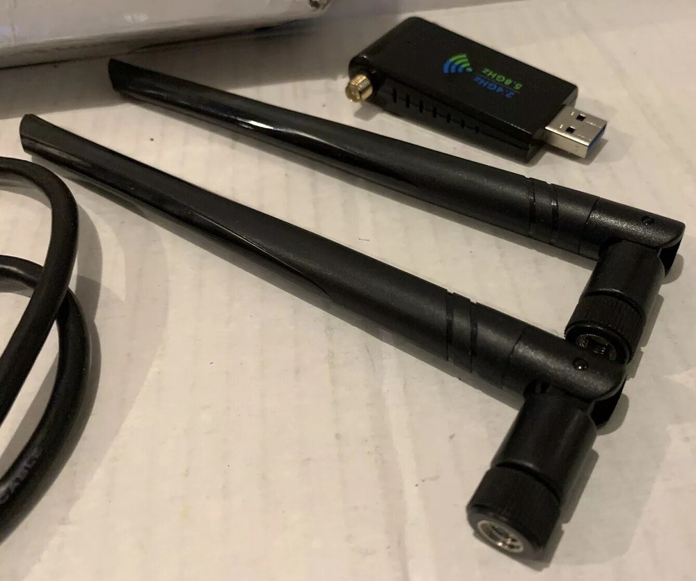 Dual Antenna Wireless USB Adapter AC1750