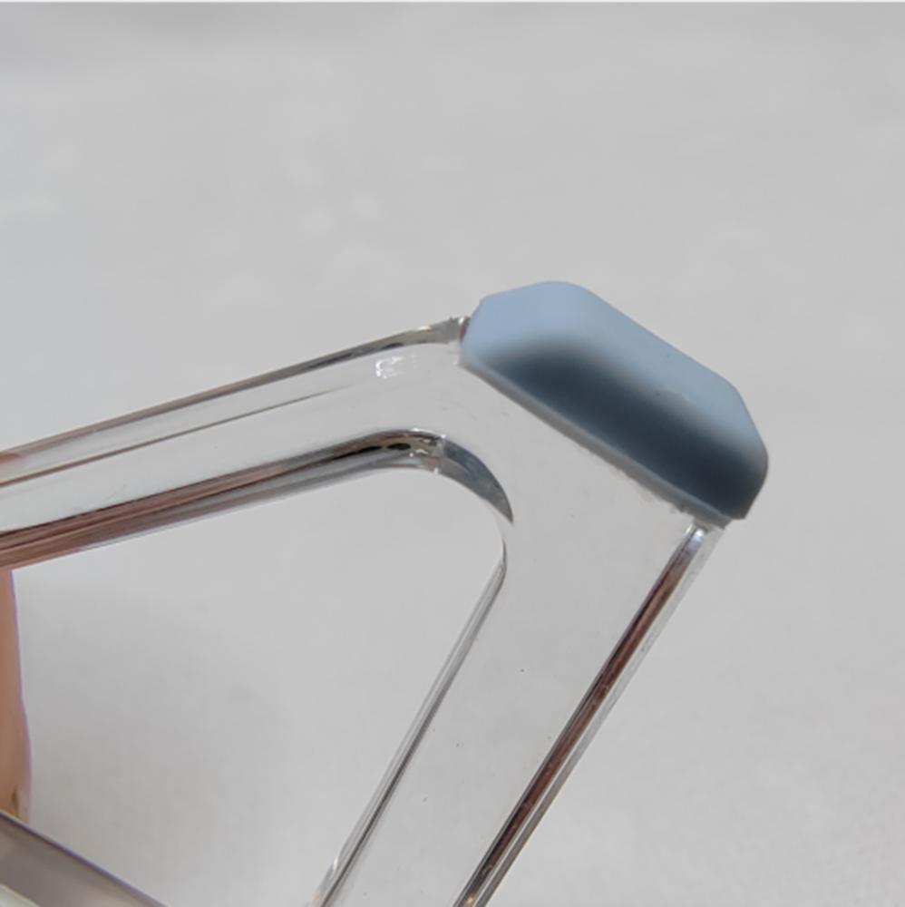 Clear Anti-slip Triangular Mount Support For PS5 Slim Console Horizontal Stand